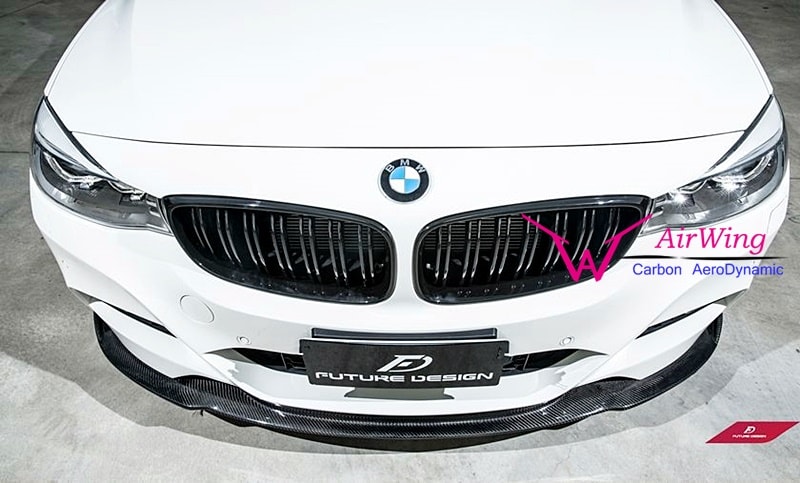 F34 3-Series GT - HAMANN style Carbon Front Lip Spoiler 03